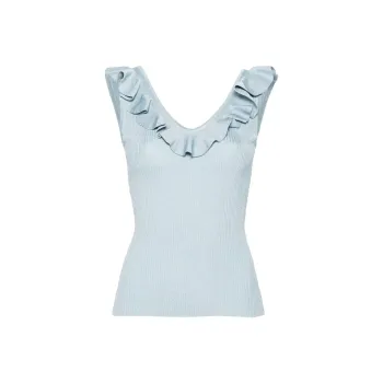 Zimmermann Waverly Lurex detail Ribbed Top