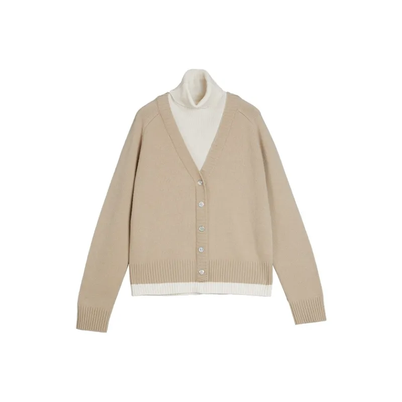 ELLE Sweaters Women's Camel-0