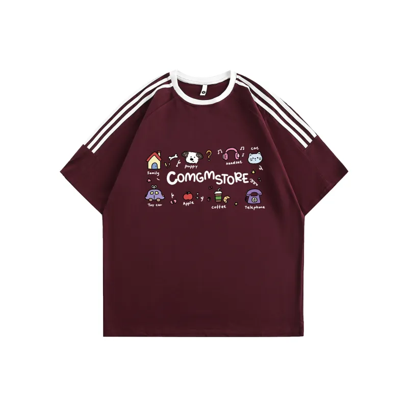 COMGM Raglan Sleeve T Shirt Women's-19