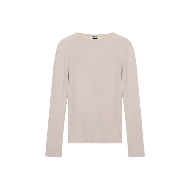 'S MAX MARA FW21 Knitwear Women's Gray White-0