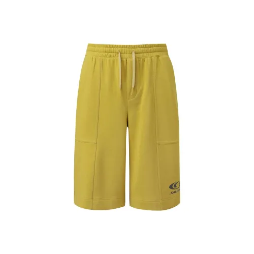 SALOMON Casual Shorts Unisex Yellow