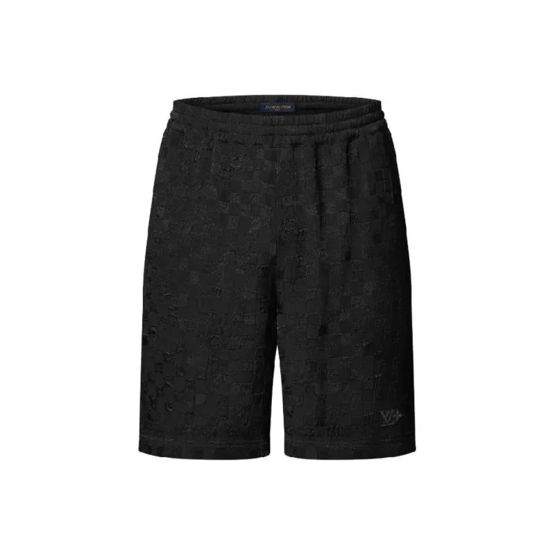 LOUIS VUITTON Graphic Jacquard Fluid Shorts-0