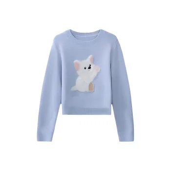 Alxnan Sweater Women's Lake Blue
