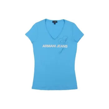 ARMANI JEANS T Shirts Women's Blue