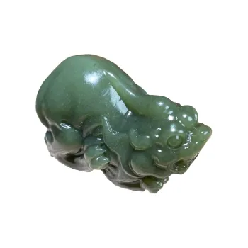BUDOUXIAOAI Hetian Jade Handheld Piece Green Jade Men's