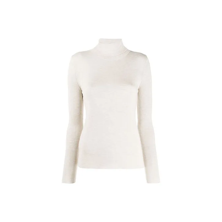 PRADA Slim Fit Sweater Women's Beige-0