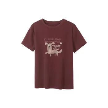 3COLOUR Regular T Shirt Women's Ancora Red