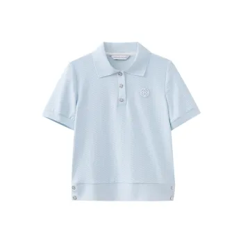 SHUIYUNJIAN T Shirt Women's Light Blue
