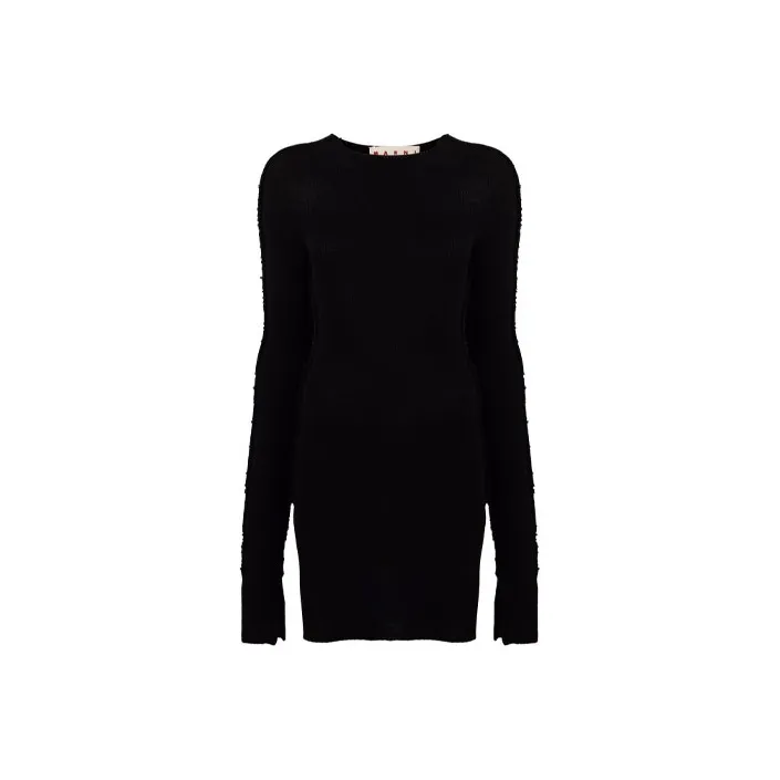 MARNI Loose Fit Sweater Women's Black-0