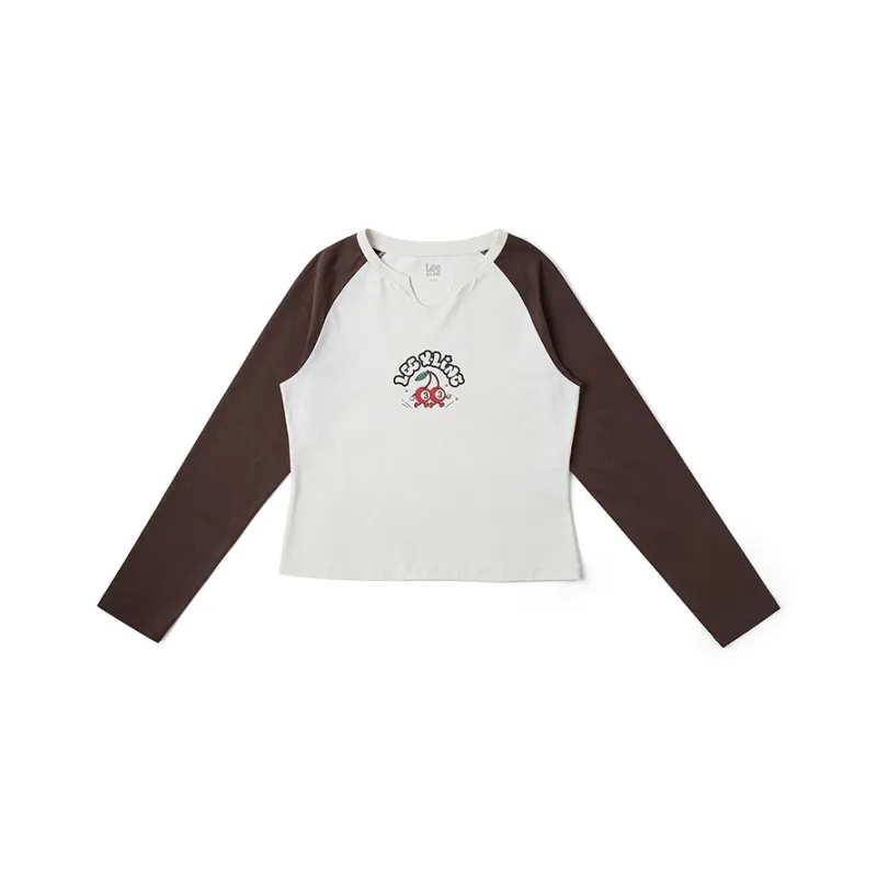 Lee T Shirts Women's Ecru-0