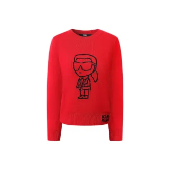 KARL LAGERFELD SS24 Sweater Women's Red