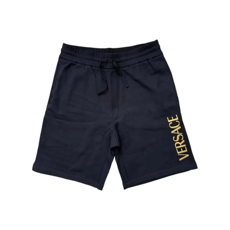 VERSACE Embroidered Logo Sweatshorts-0