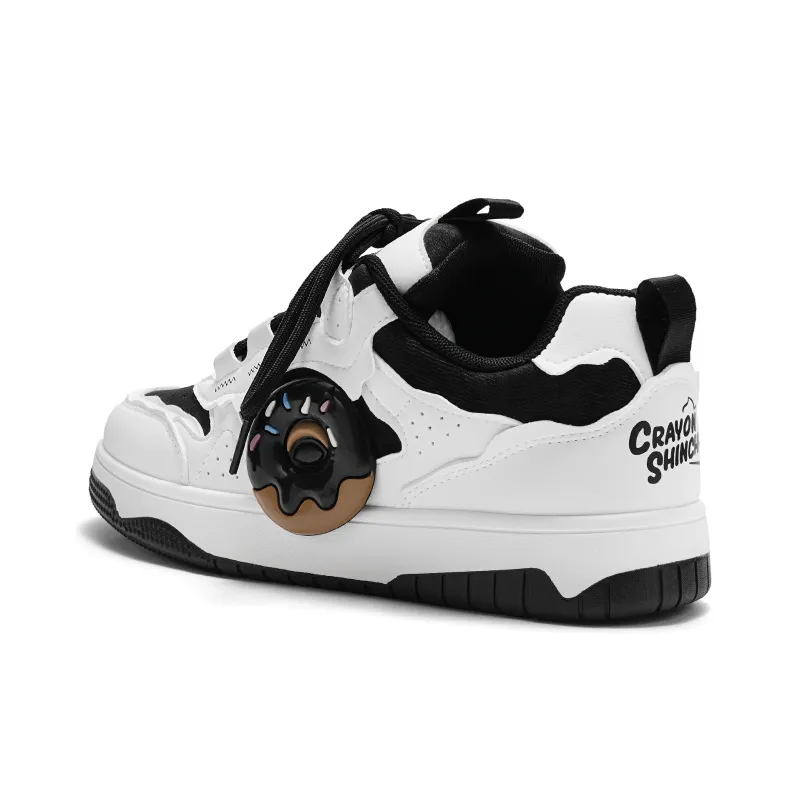 Crayon Shinchan Slip Resistant, Abrasion Resistant, Breathable Low Top Skateboard Shoes Unisex-10