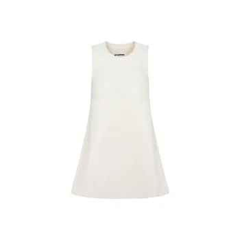 JIL SANDER Scoop Neck Cropped Blouse