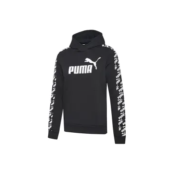PUMA Amplified Cropped Sweatshirts Women's Black