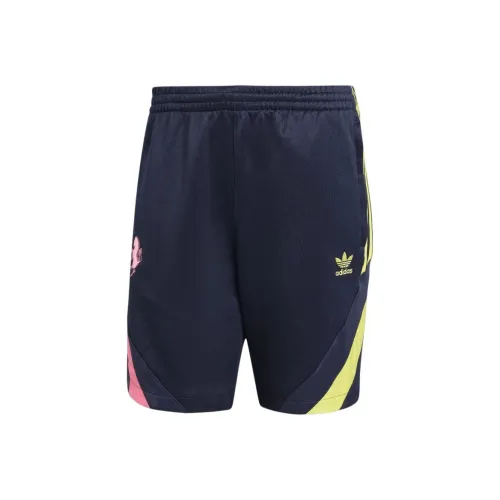 Adidas Originals FW24 Soccer Bottoms Men's Blue Pink