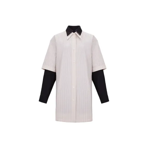 MM6 Maison Margiela Shirts Women's Light Purple