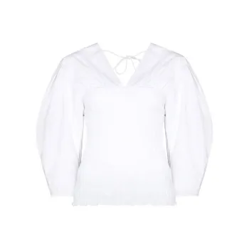GANNI Shirts Women's White