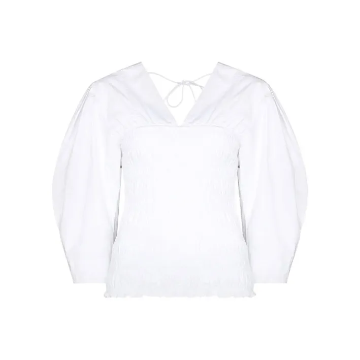 GANNI Shirts Women's White-0