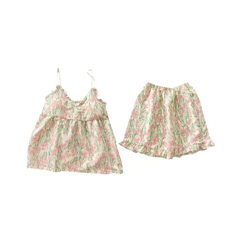 Maultiay Pajama Set Women's Apricot