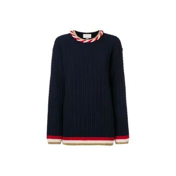 GUCCI Cashmere Sweaters Women's Navy
