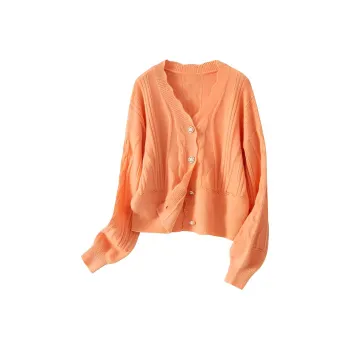 JINJU Sweaters Women's Orange