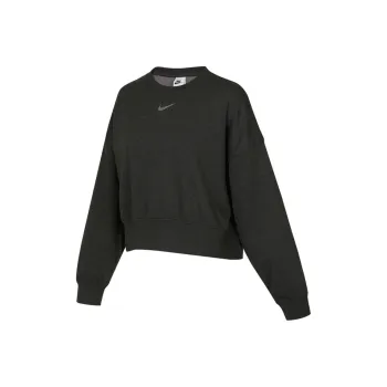 Nike Sportswear Women's Essential Fleece Crew Sweatshirt Dark Grey