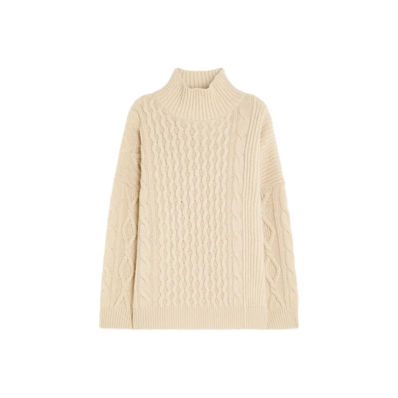 WEEKEND MaxMara High Neck Long Sleeved Jumper-0