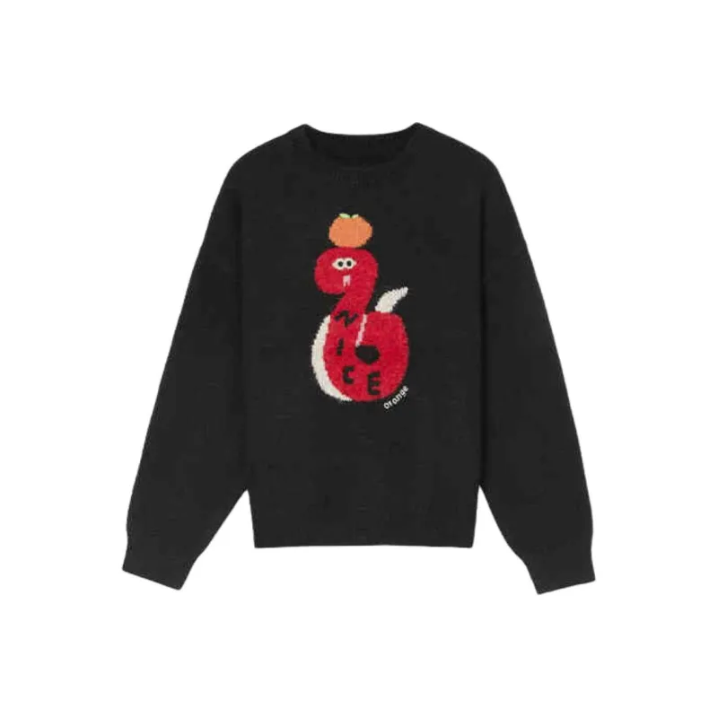 Orange Desire Sweaters Women's-1