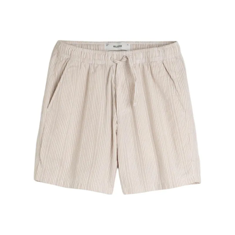 Hollister Casual Shorts Men's Light Beige-0