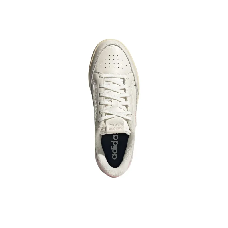 Adidas Aspyre Anti Slip Wear Resistant Low Top Skateboard Shoes Women's White Pink-2