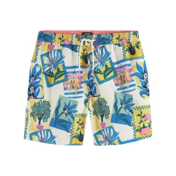 Scotch&Soda Casual Shorts Men's Print Multicolor