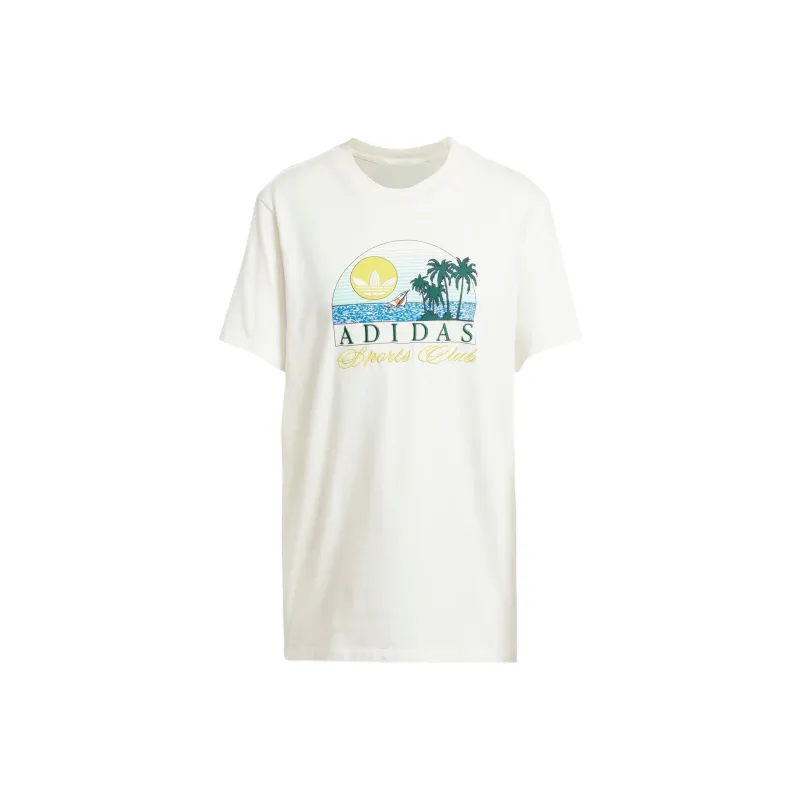 Adidas Originals Trefoil Series Island Club Loose Tee-0
