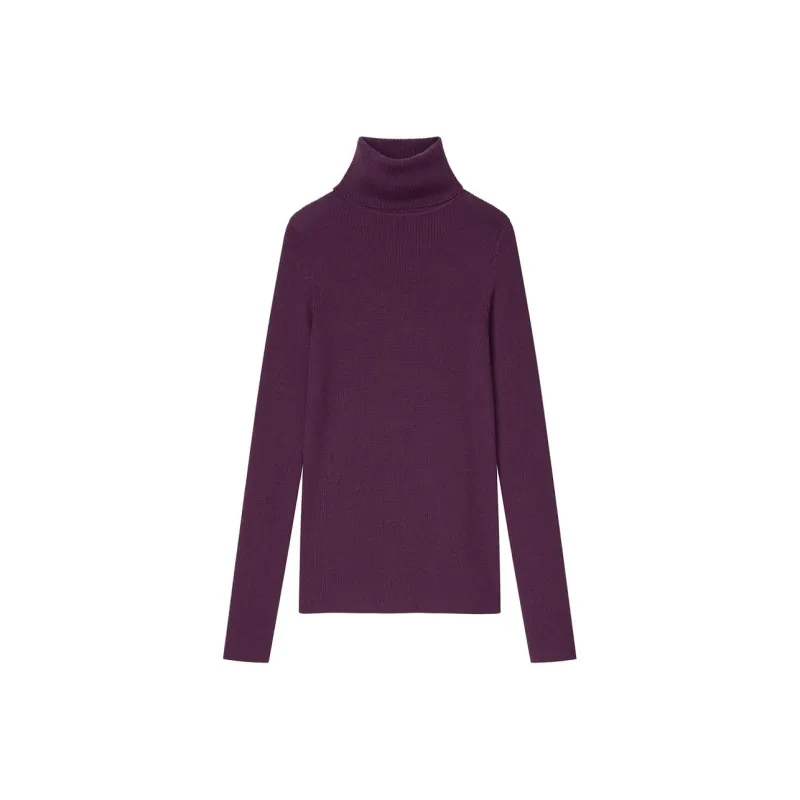 UNIQLO Sweaters Women's Dark Reddish Purple-0