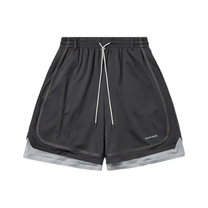 GOOPiMADE Casual Shorts Men's Black-0