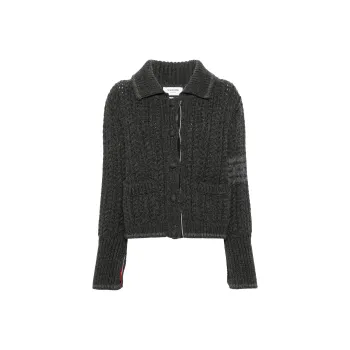 THOM BROWNE Chunky Links Cardigan