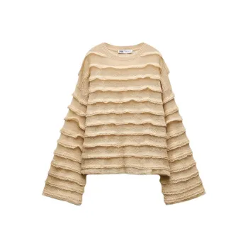 ZARA Sweaters Women's Beige
