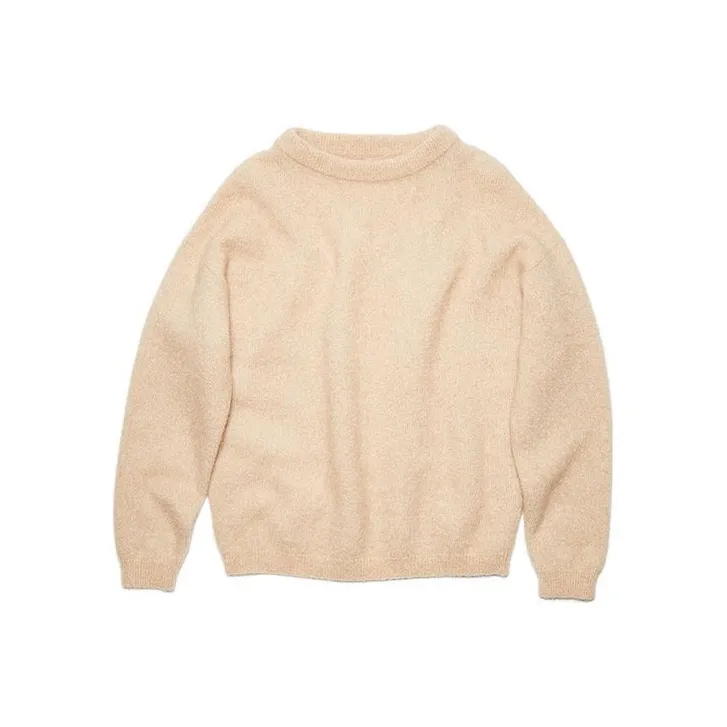 Acne Studios Crewneck Jumper Sweater Warm Beige-0