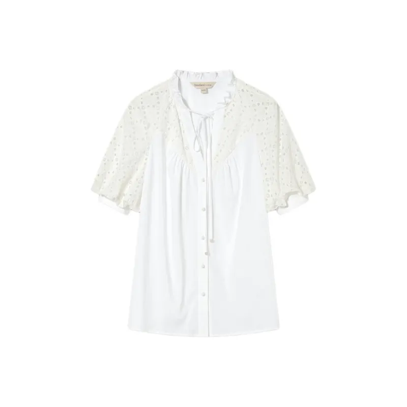Goodland Shirt Women's Raw White-0