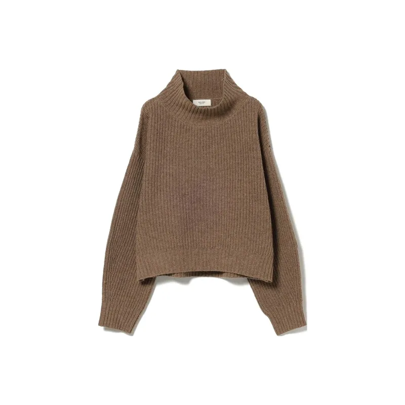 Beams HEART Sweater Women's Mocha-0