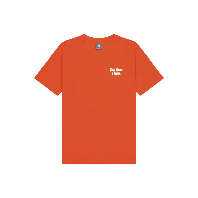 New Balance T Shirt Men's Orange-0