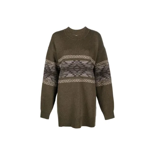 ISABEL MARANT ETOILE Avril Fair isle Knitted Jumper