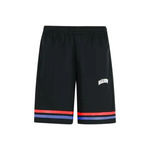 abstract-print two-pocket shorts Grigio