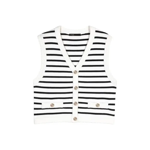 Irregular Striped Flared Jeans