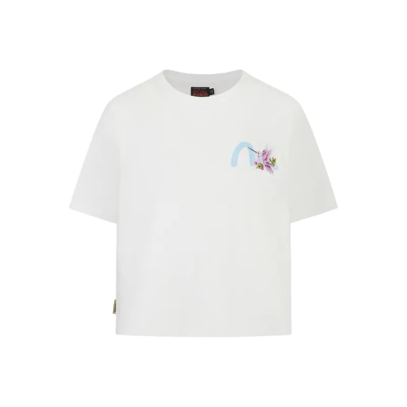 EVISU SS25 T Shirt Women's White-0