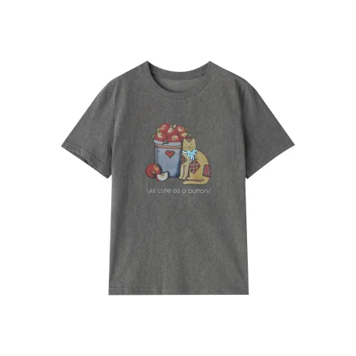 TEME T Shirts Women's Dark Gray