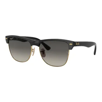 RayBan Injection Square Sunglasses Unisex Black