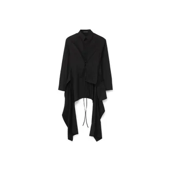 Yohji Yamamoto Asymmetric Designed Long Sleeved Blazer