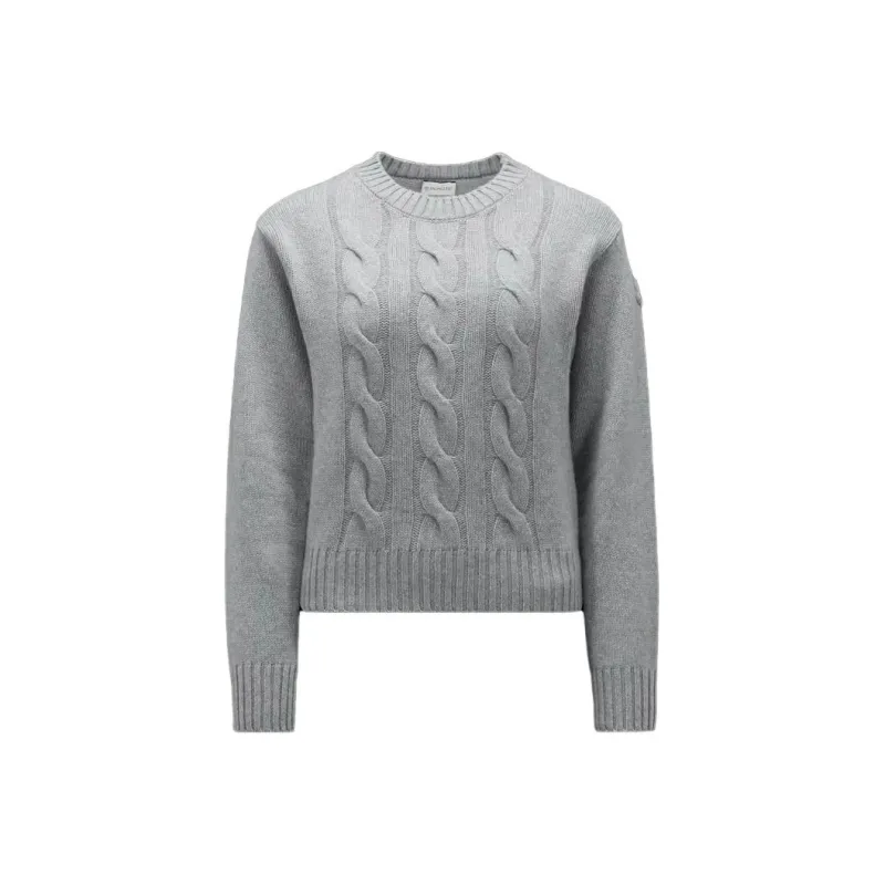 Moncler Cableknit Crewneck Sweater-0