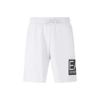 EMPORIO ARMANI EA7 SS24 Casual Shorts Men's White